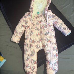 Disney Pink Minnie Mouse Puffer Jacket